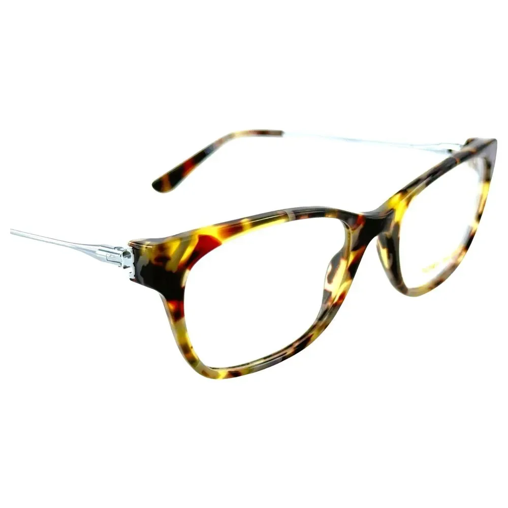 Tory Burch TY2063 Womens Plastic Eyeglass Frame 1559 Vintage Tortoise Blck 51-18